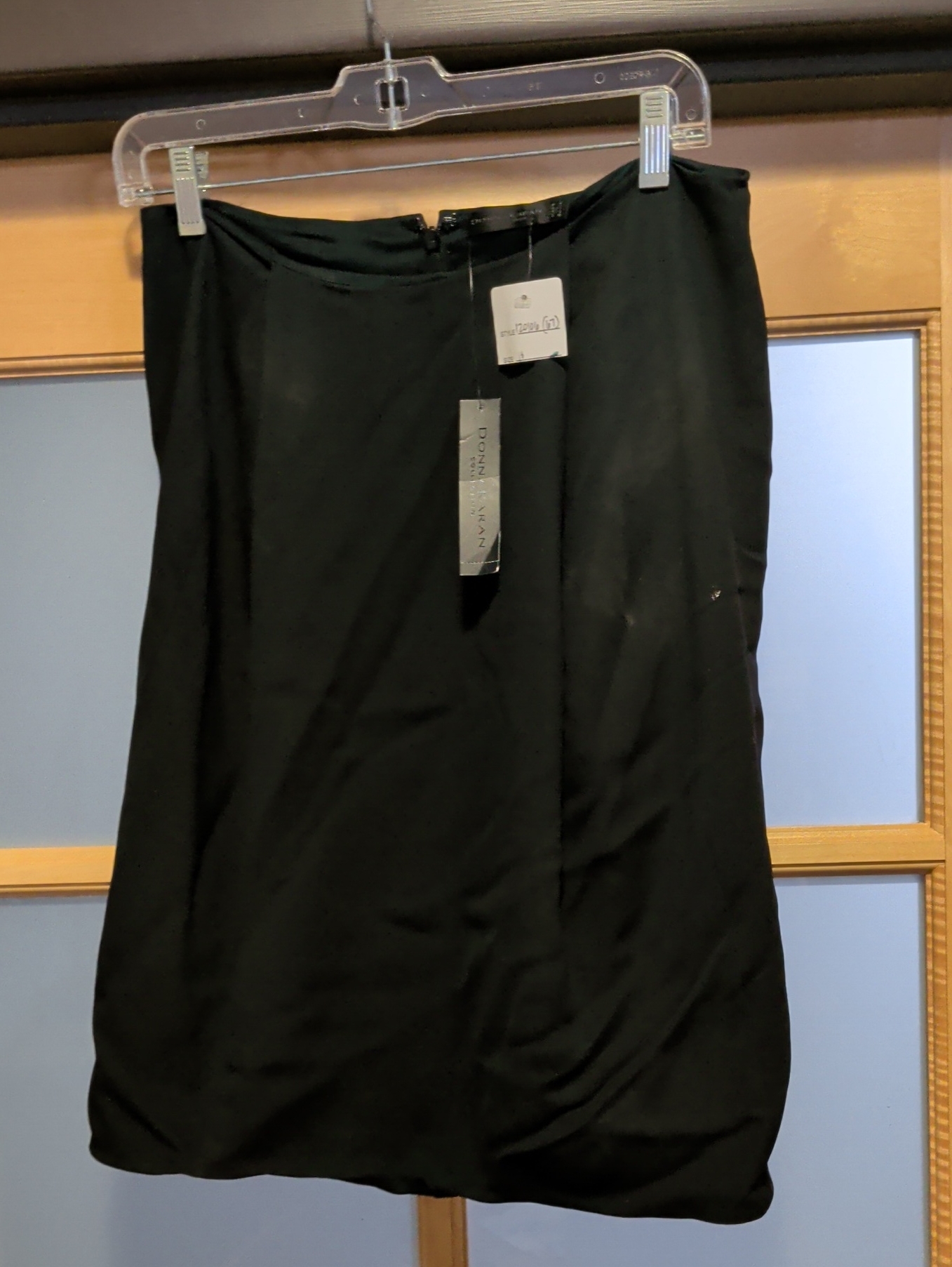 Nwt Donna Karan Black Pencil Skirt